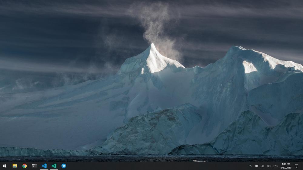 Мой рабочий стол